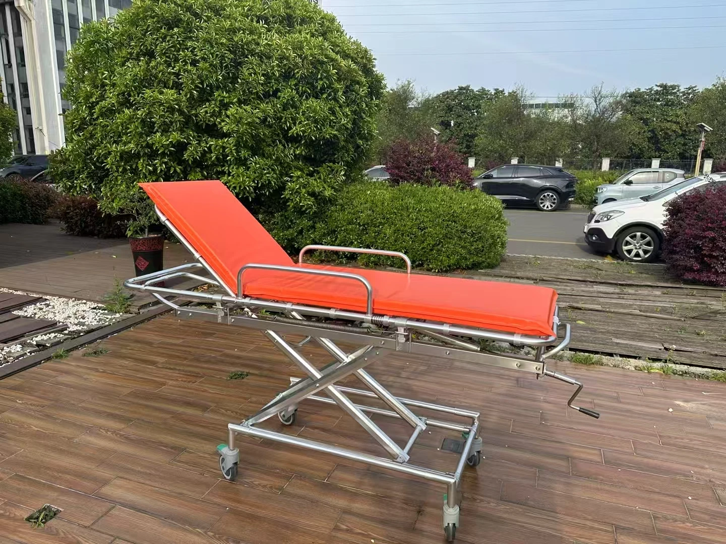 Reliable Stainless Steel Medical Transfer Stretchers for Safe Patient Handling
