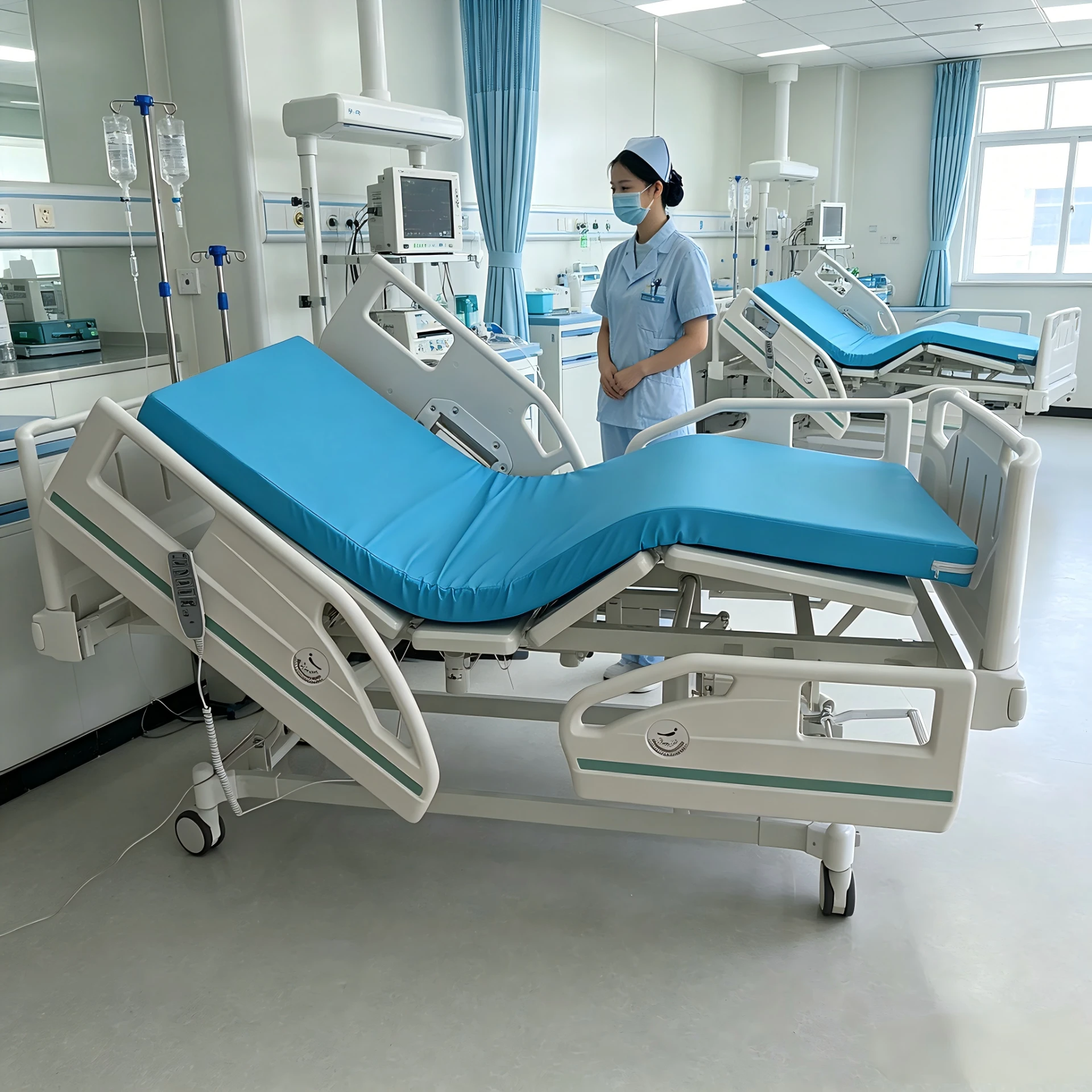 Standard 5 Function Electric Hospital Bed for Advanced Patient Care and Comfort