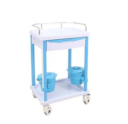 Hospital outpatient medical trolley treatment cart