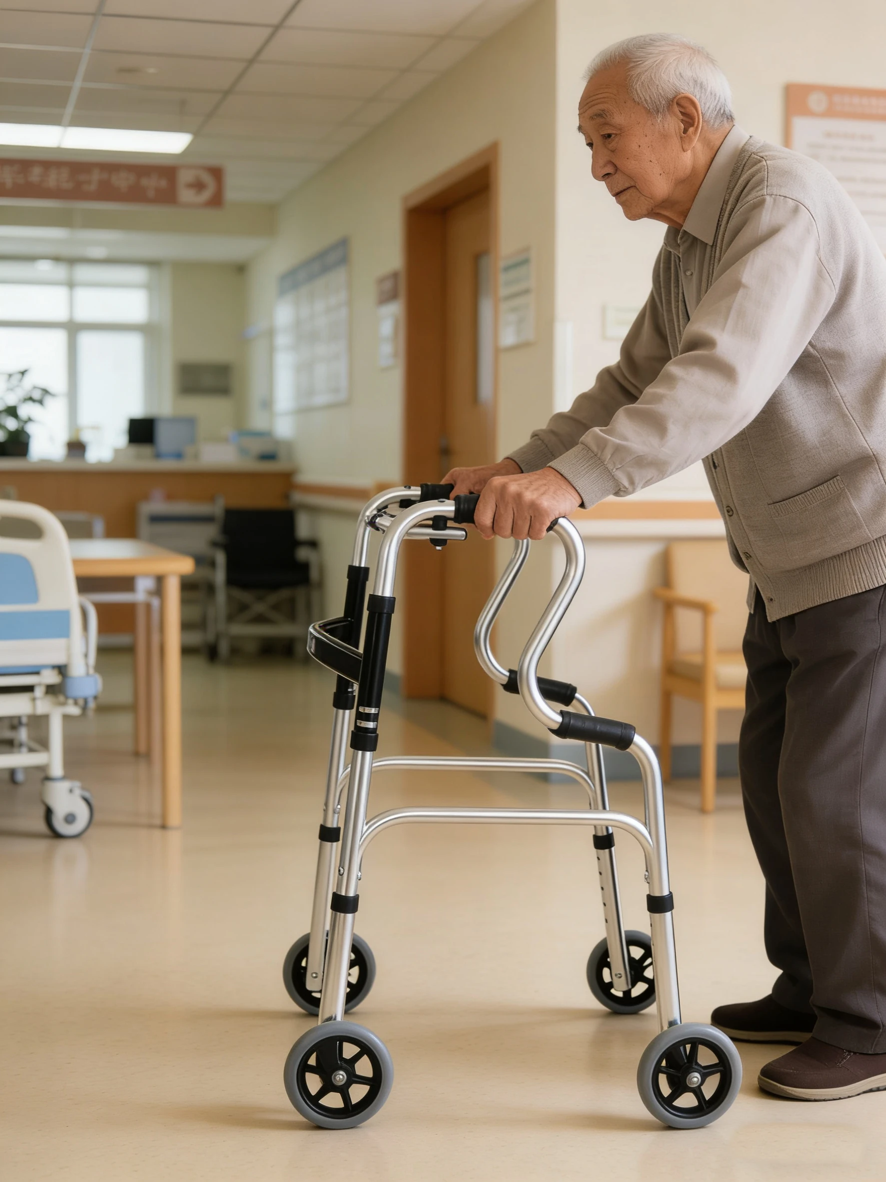 Walker & Rollator for Safe, Stable, and Independent Mobility