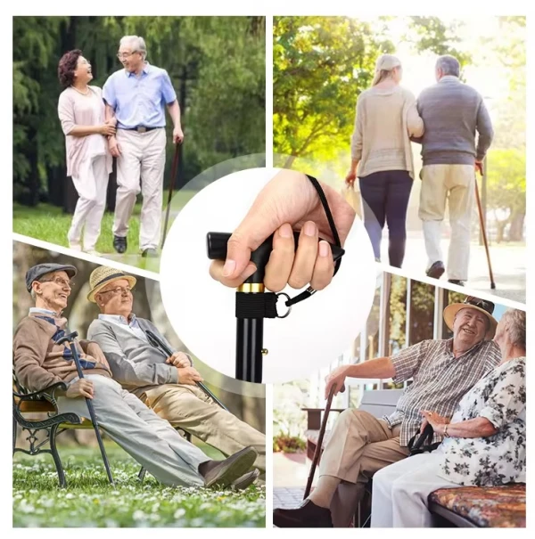 Why Aluminum Alloy Lightweight Adjustable Walking Sticks Are Ideal for Elderly Daily Support