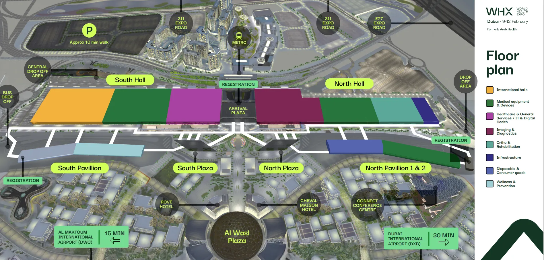 RAY'S CASTING Showcase at World Health Expo 2026 in Dubai
