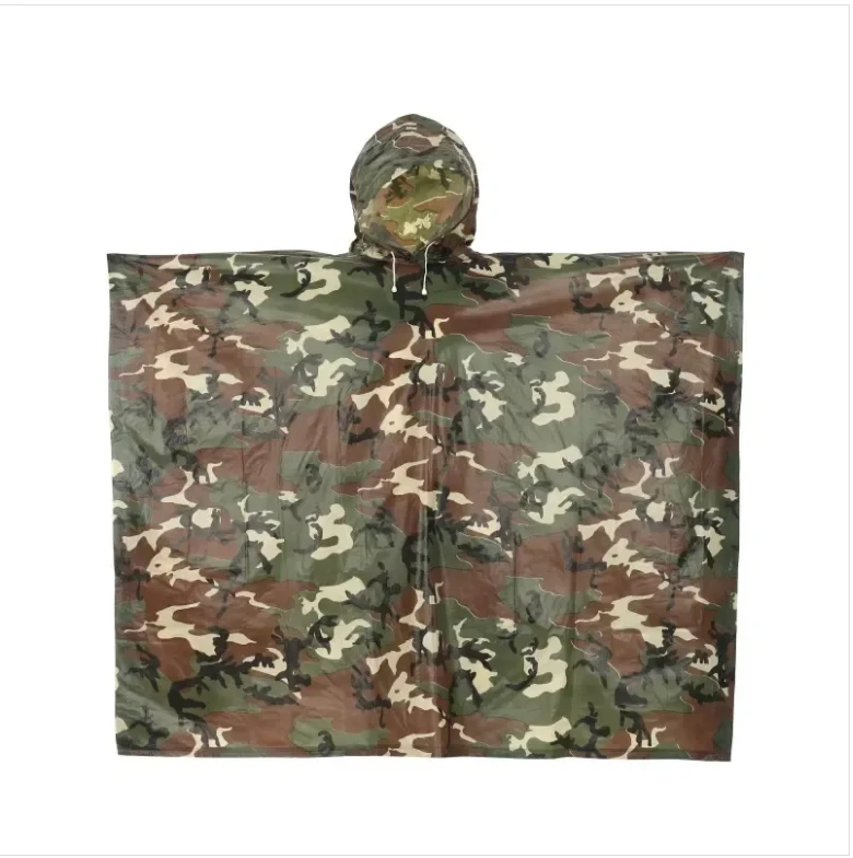 Camouflage Raincoat for Forest Rangers