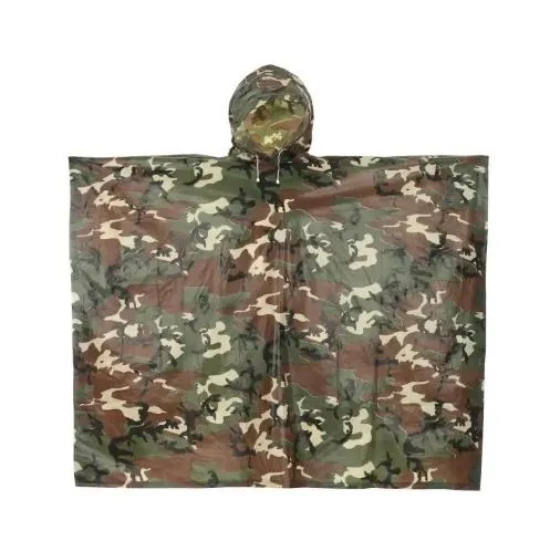 Camouflage Rain Gear for the Outdoors