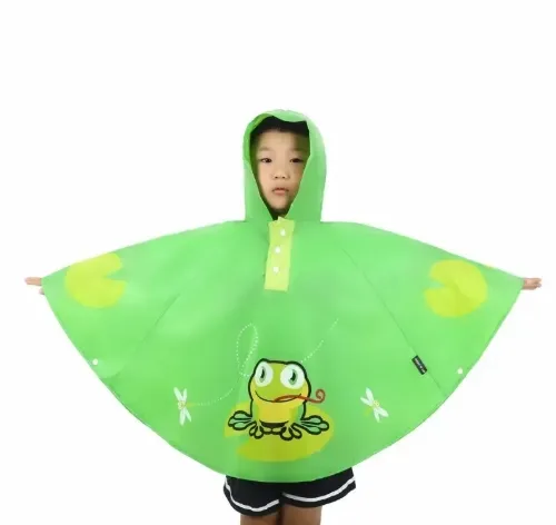 Frog Rain Poncho: The Ultimate Wholesale Solution for Adorable Rainwear