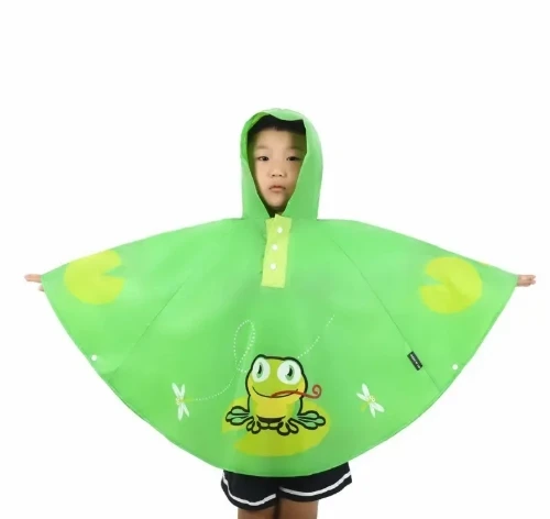 Frog Rain Poncho: The Ultimate Wholesale Solution for Adorable Rainwear