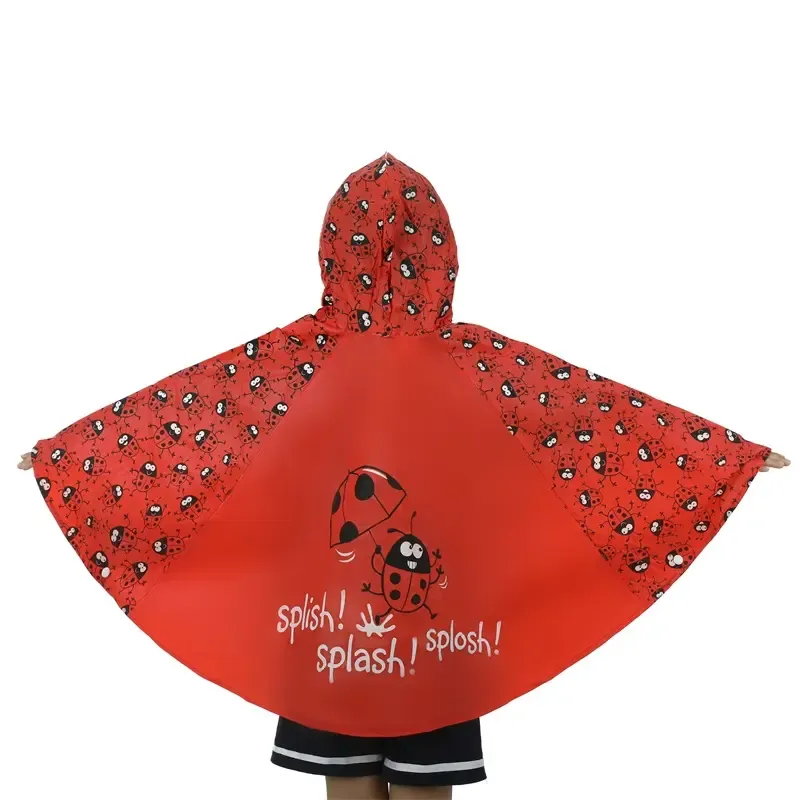 Child's Rain Poncho: Waterproof & Fun for Kids Adventures