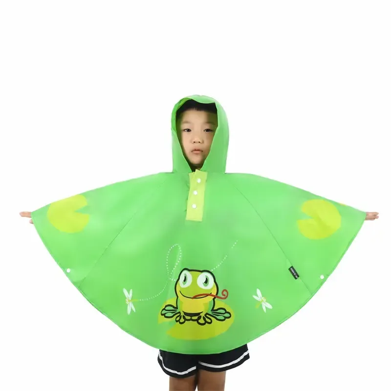 Frog Rain Poncho – Cute, Waterproof, Reusable | Wholesale