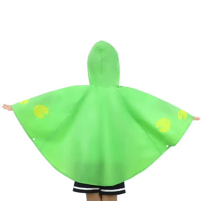 Frog Rain Poncho: Fun, Waterproof & Protective for Kids