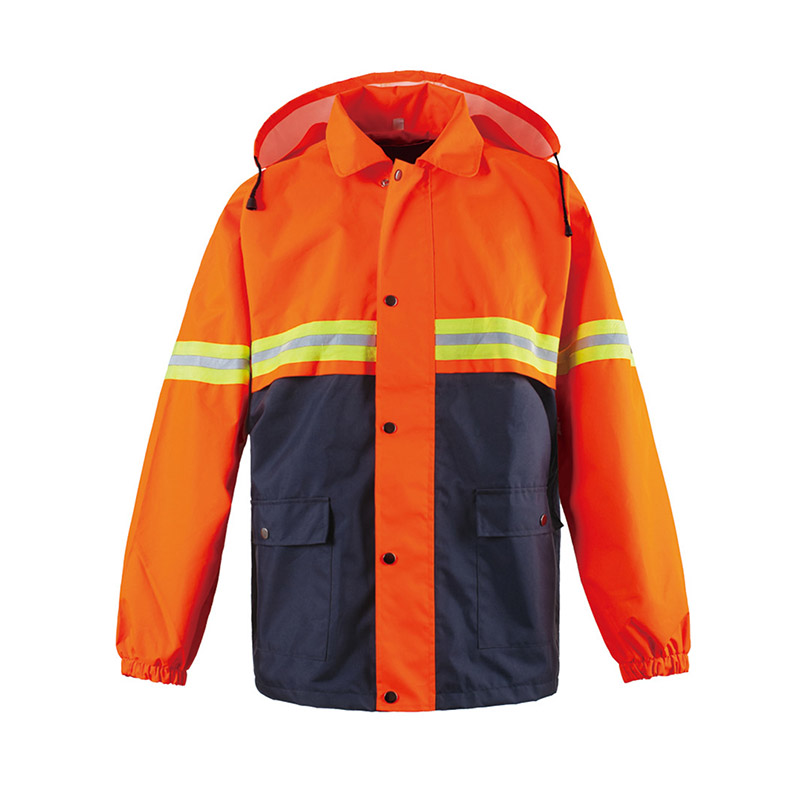 Winter High Visibility Outdoor Wind and Rain Work Jacket