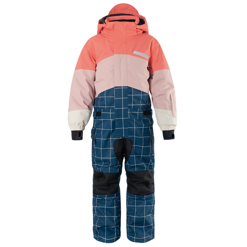 Comfortable and warm windproof and waterproof one-piece ski suit