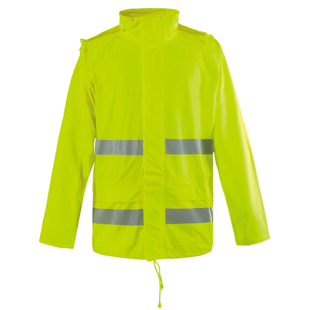High Brightness Reflective Lightweight Outdoor Raincoat Set