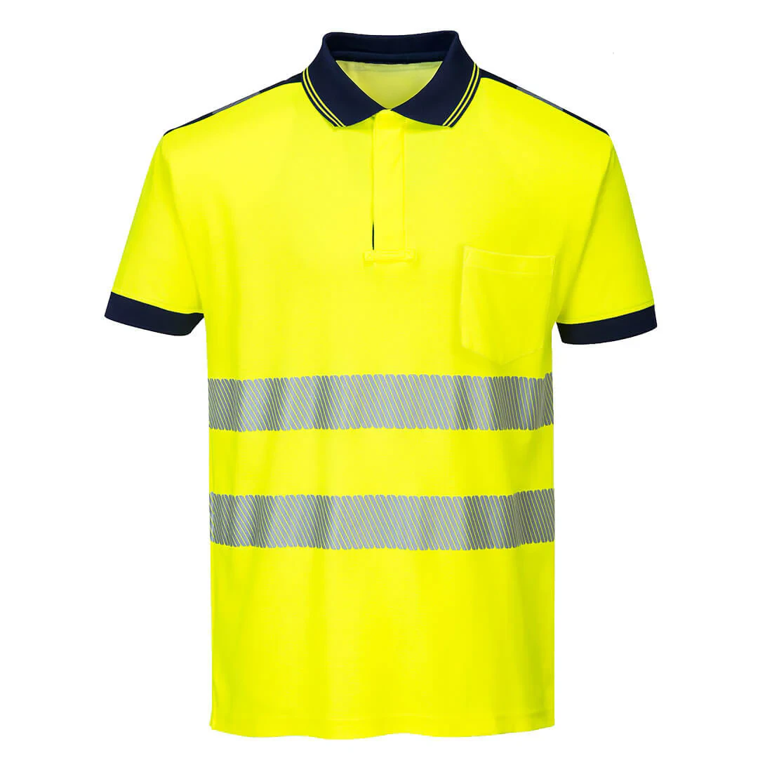 High visibility polo shirt
