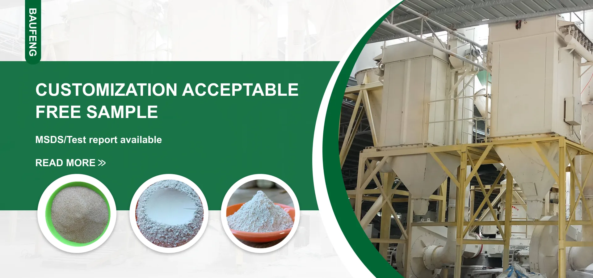Bentonite factory