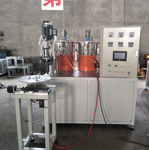 Filter End Cap Gluing Machine