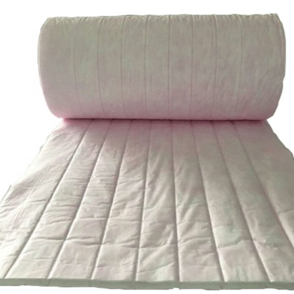 Medium Efficiency F7 Synthetic Air Bag Filter Media manufacturing process