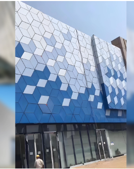 Aluminium facade cladding chemical resistance testing