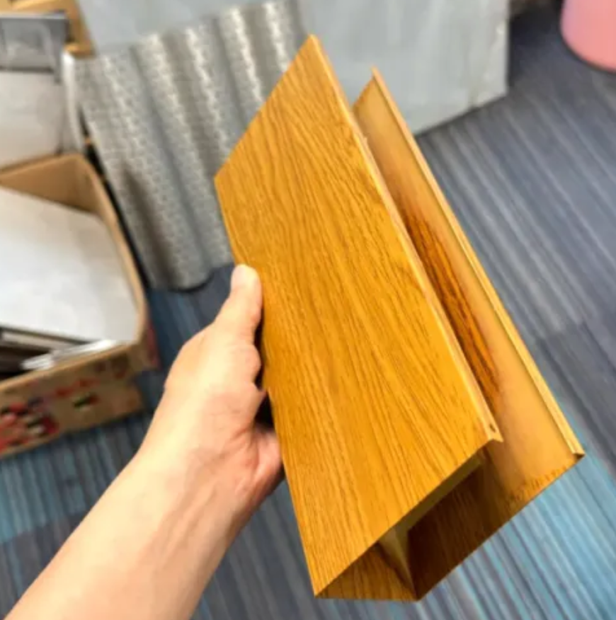 Aluminum ceiling tiles embossing pattern design