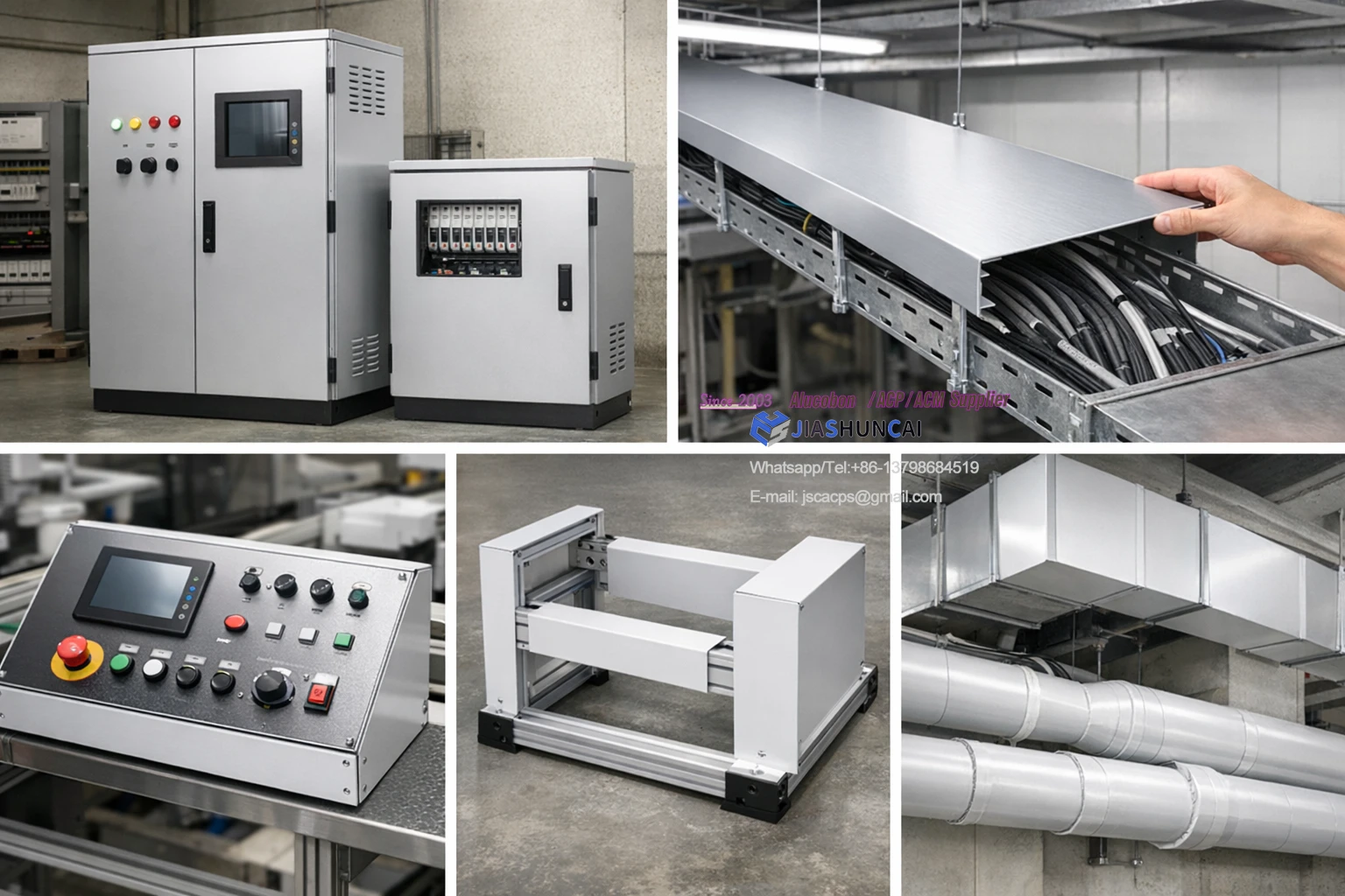 Industrial Applications of Aluminum Composite Panels: Equipment, Cable Trays, and Mechanical Protection Solutions Introduction: Beyond Facades – ACP in Industrial Applications