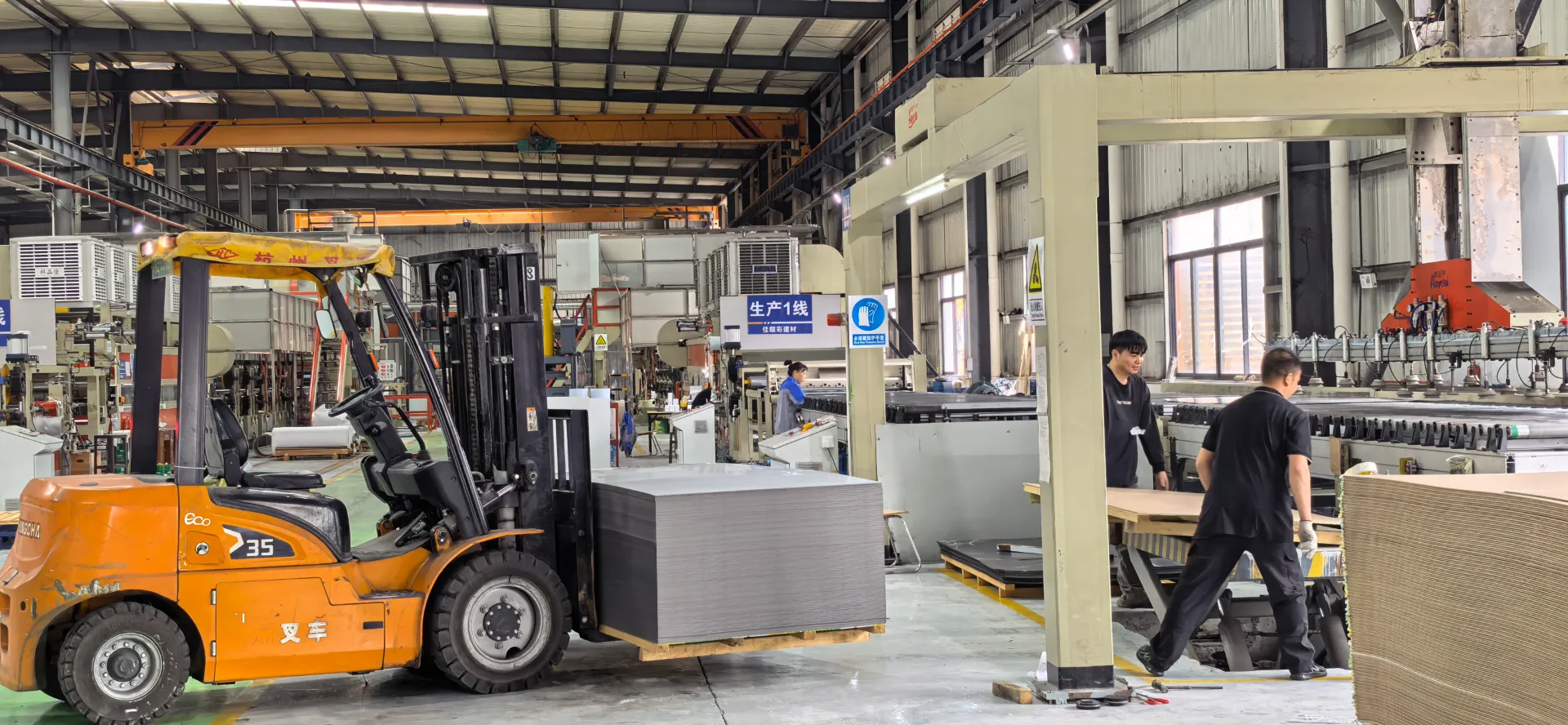 JIASHUNCAI Aluminum Composite Panel Factory Officially Resumes Production for the New Year