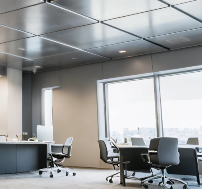 Aluminum Baffle Ceiling Durable Build