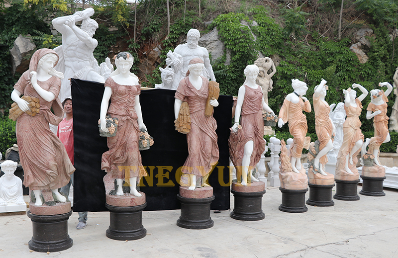 Custom Figure Statues - Marble & Stone Artistry