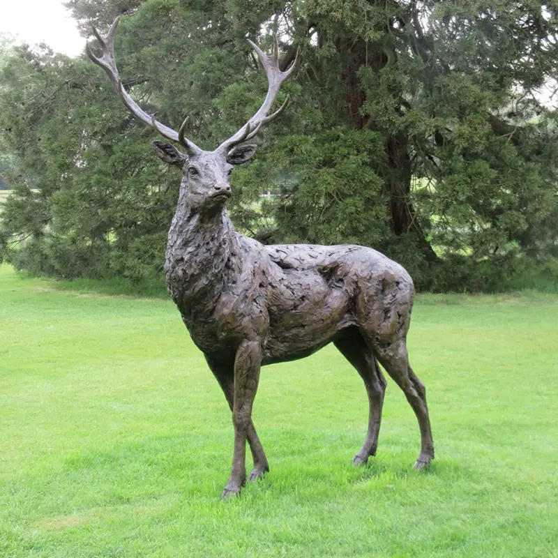Bronze Deer: Timeless Sculptural Accents for Elevating Outdoor and Indoor Spaces