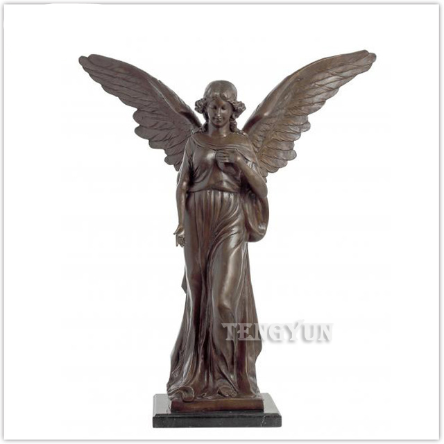 Angel Flying Statue & Garden Figurines: Serene Additions to Outdoor Spaces
