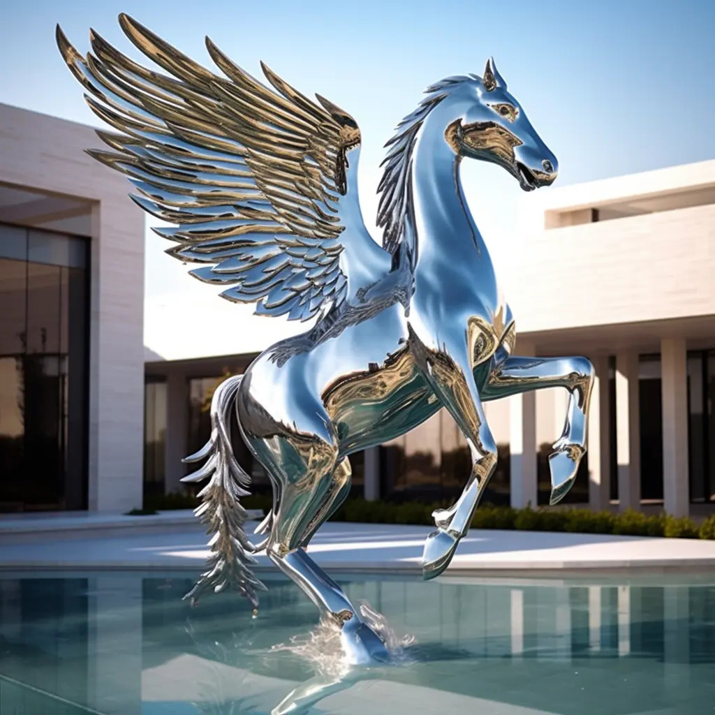 Stainless Steel Animal Sculpture: Sleek Artworks for Indoor and Outdoor Spaces