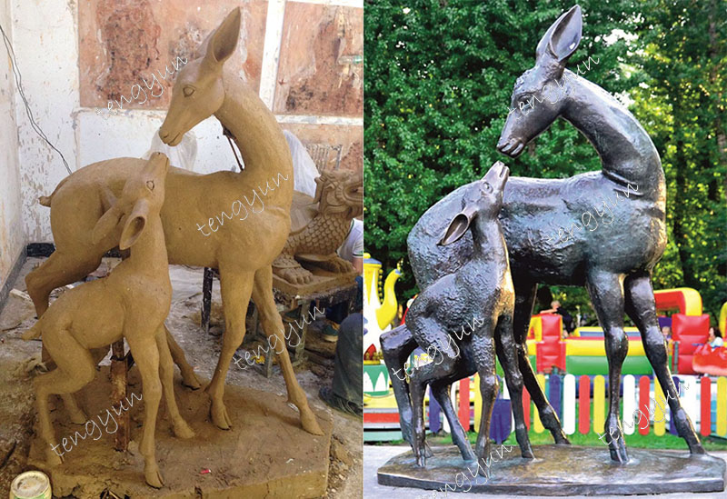 Bronze Deer and Its Variants: Exquisite Sculptures for Timeless Decoration