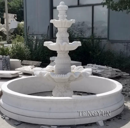 Tiered Stone Fountains – A Timeless Centerpiece for Any Garden