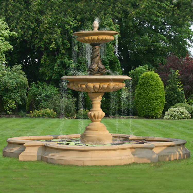 Tiered Stone Fountains – A Timeless Centerpiece for Any Garden