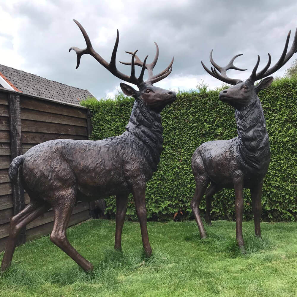 The Forest Guardian: Why Bronze Deer Statues Are Becoming a Global Favorite for Outdoor Landscapes