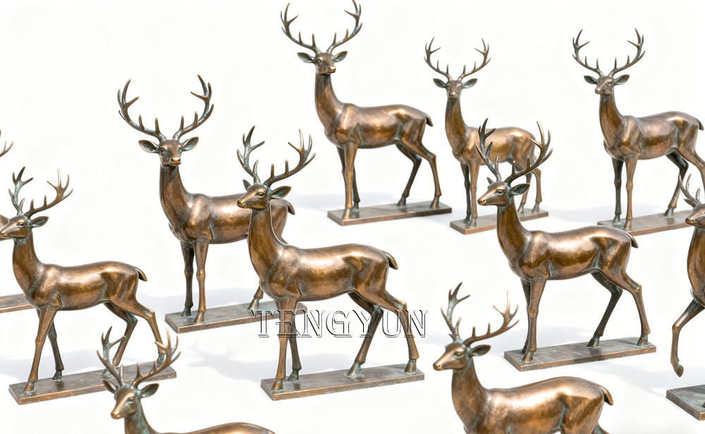 The Forest Guardian: Why Bronze Deer Statues Are Becoming a Global Favorite for Outdoor Landscapes