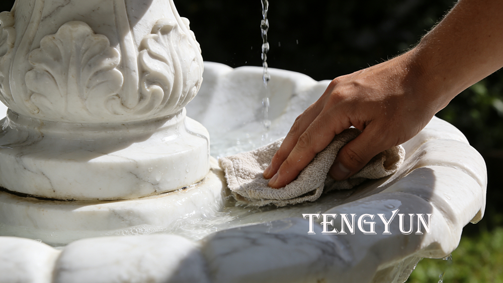 How to Clean & Maintain Your Stone Water Fountain