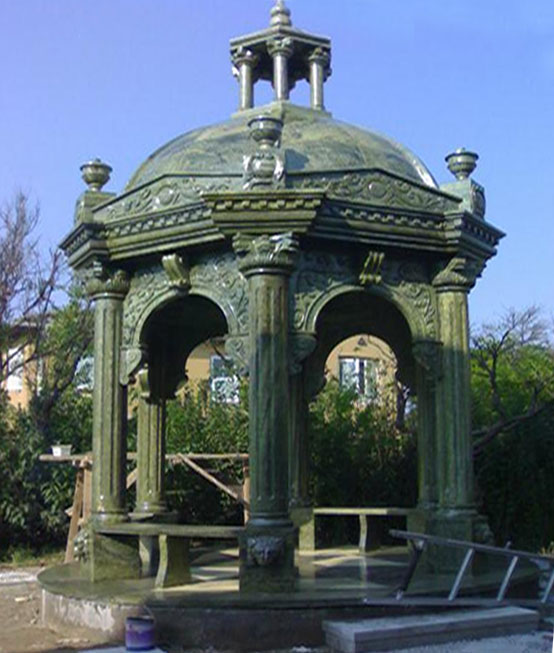 Luxury Stone Pavilions Shaping Outdoor Spaces