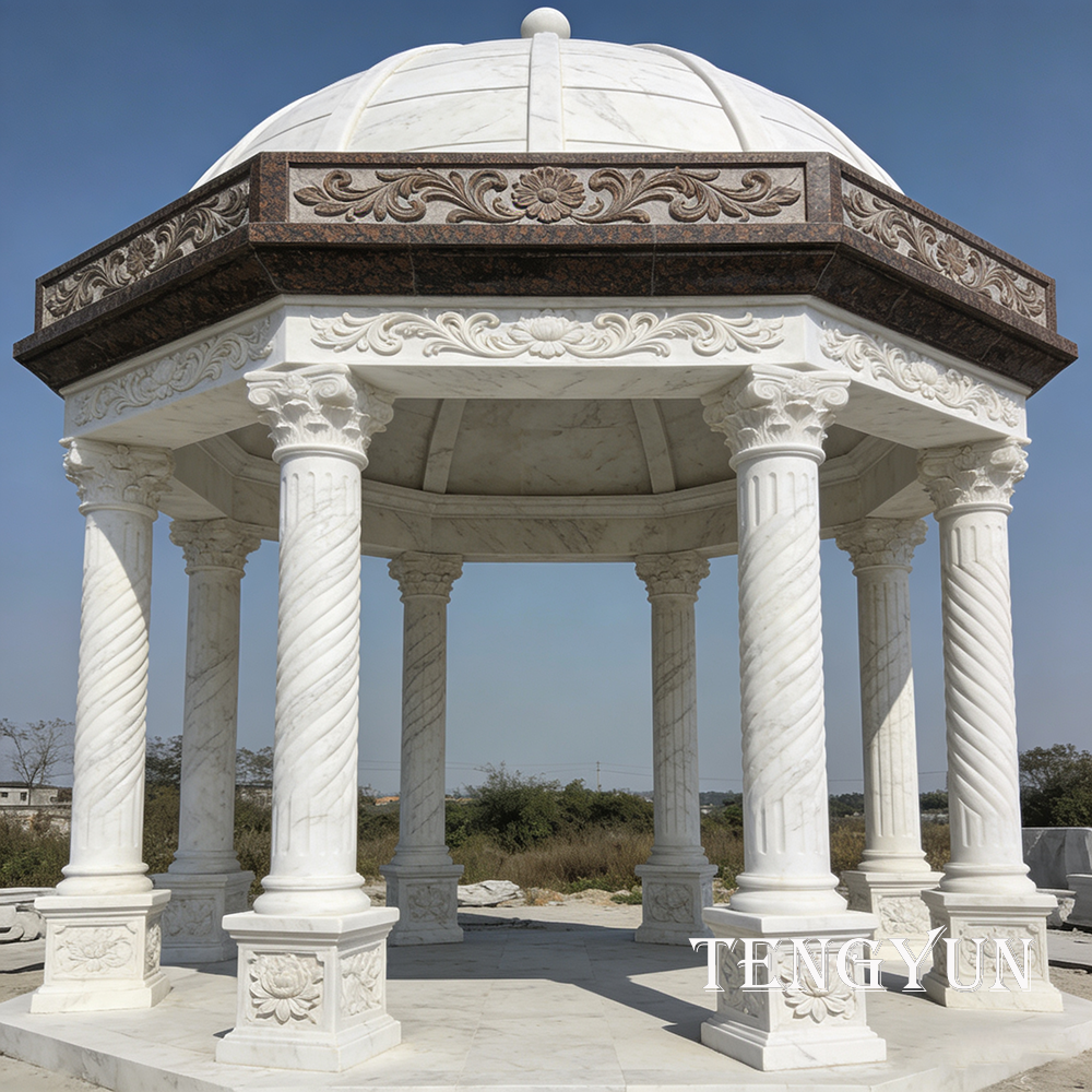 Latest Innovations in Garden Stone Gazebos