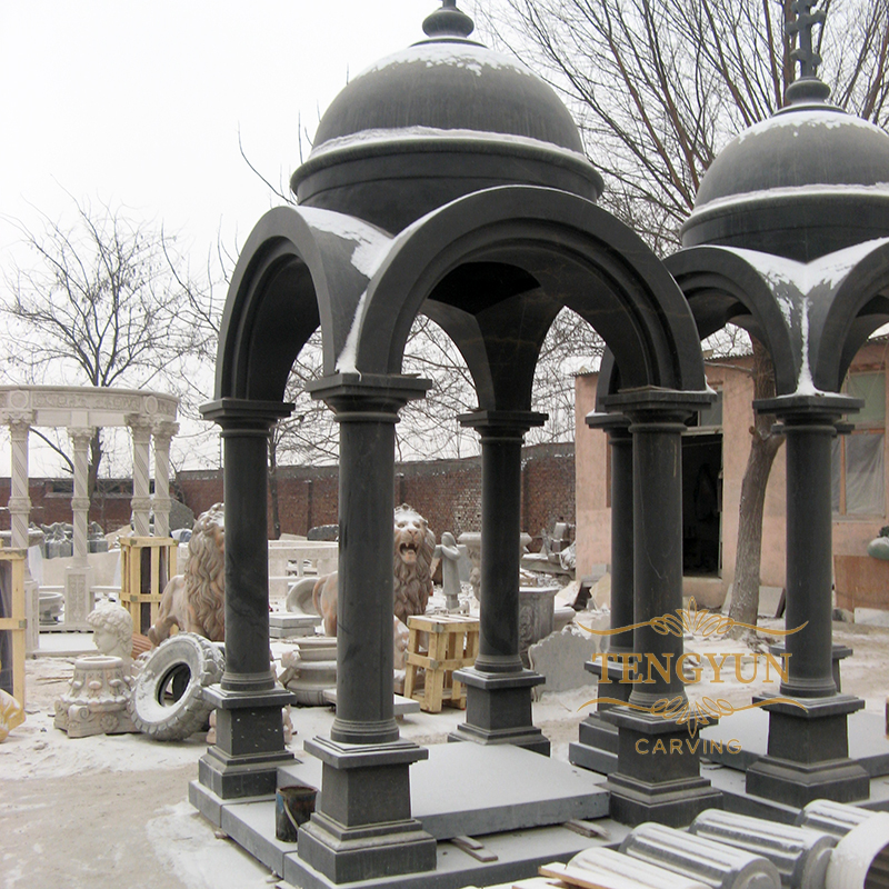 Why Stone Carved Pavilions Lead Outdoor Design