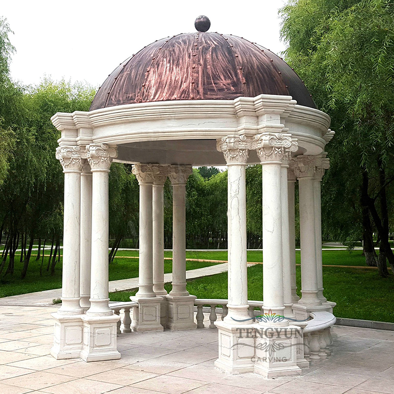 Why Stone Carved Pavilions Lead Outdoor Design