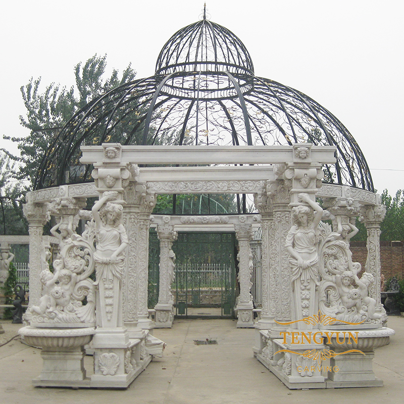Why Stone Carved Pavilions Lead Outdoor Design