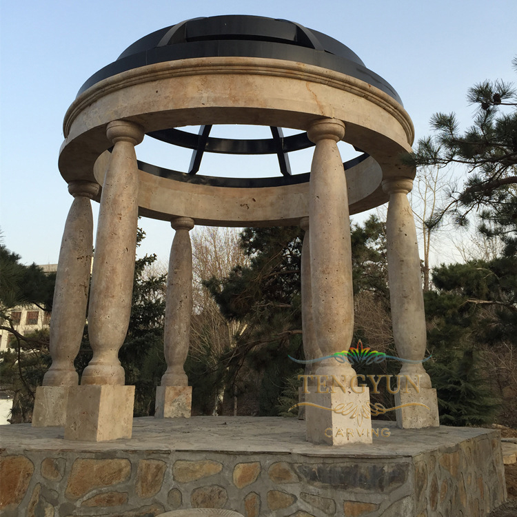 Best Materials for Durable Outdoor Stone Pavilions