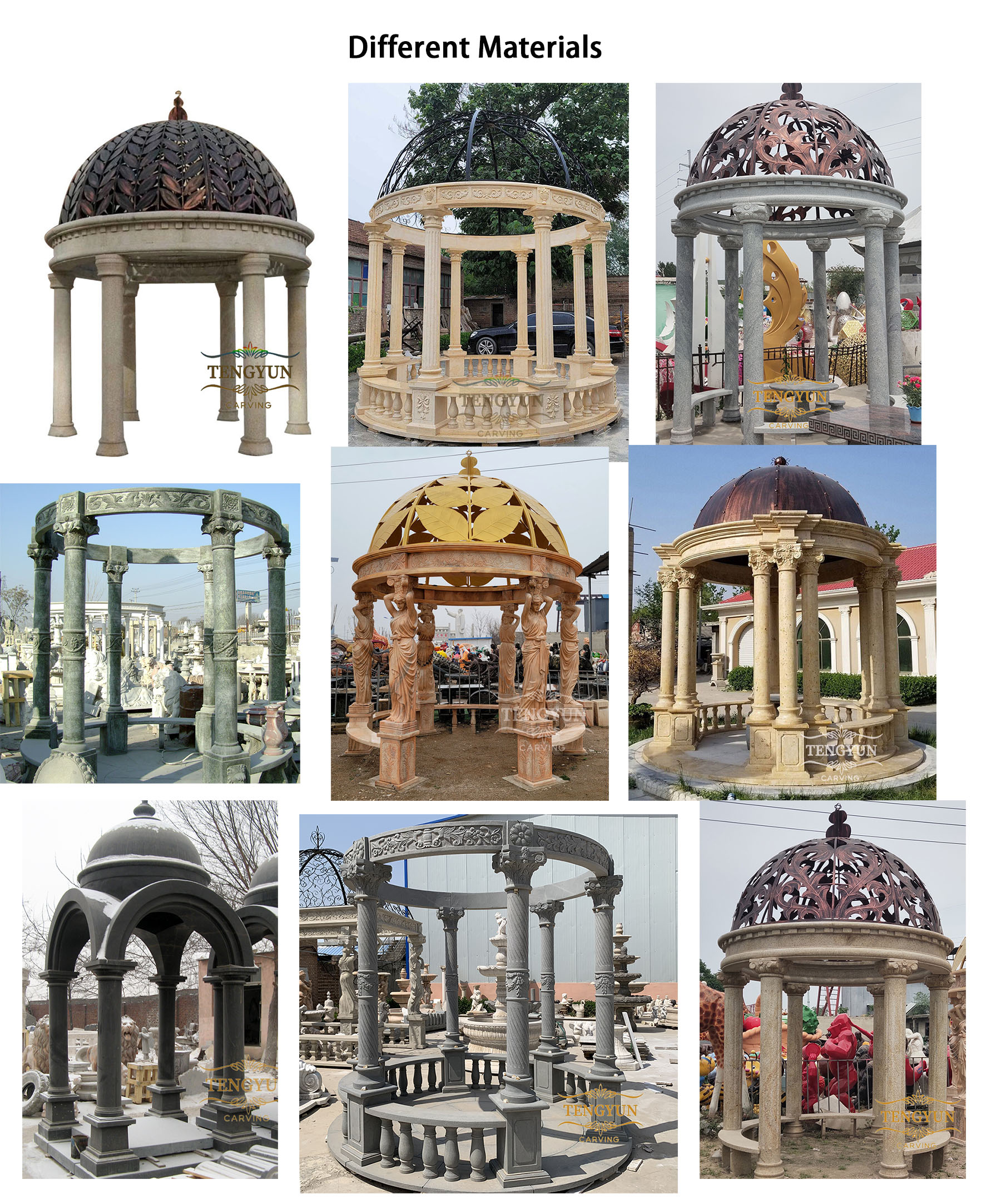 How to Integrate a Stone Gazebo into Landscape