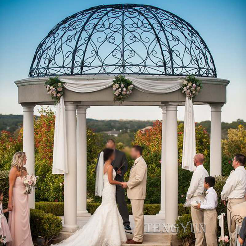How to Integrate a Stone Gazebo into Landscape
