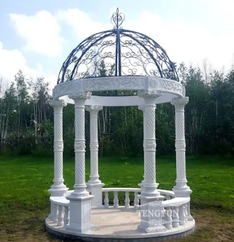 Round Stone Gazebo: A Symphony of Design and Function