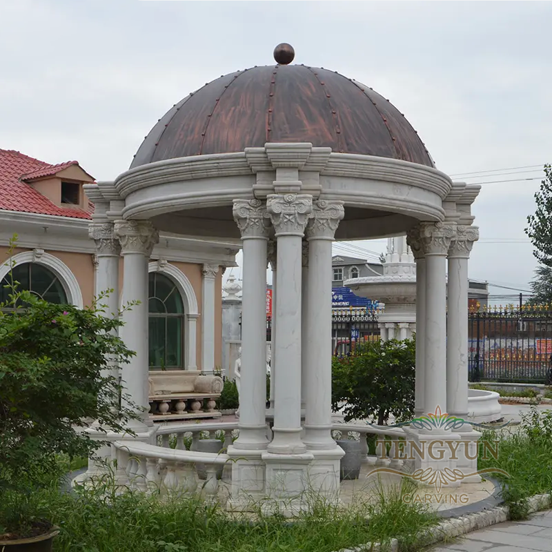 Custom Decorative Stone Gazebo