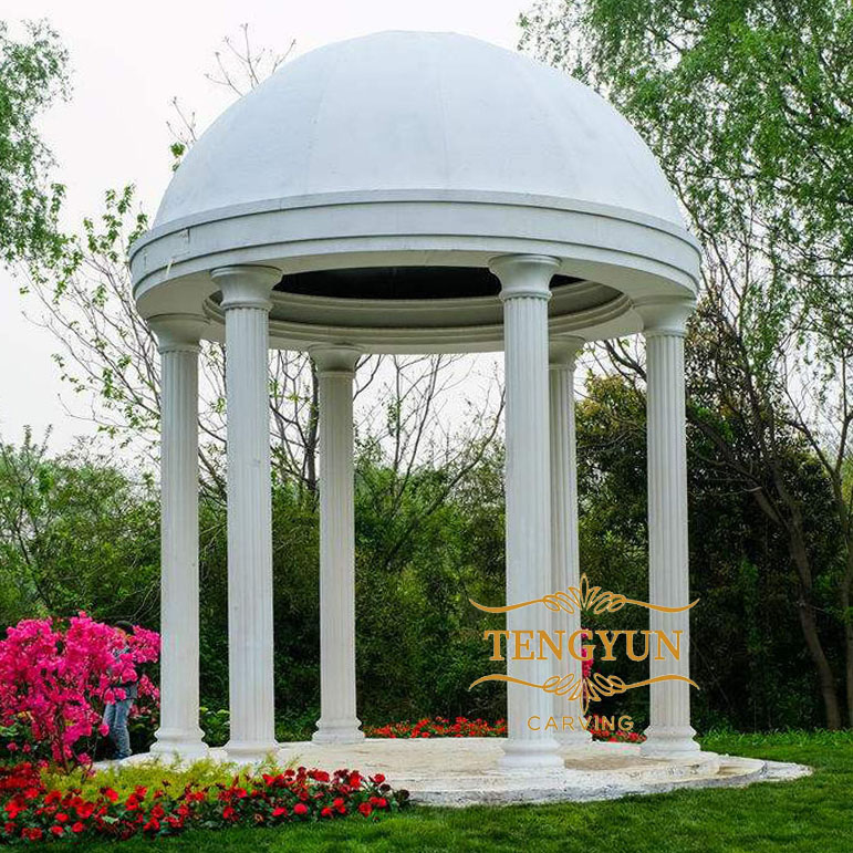Round Stone Gazebo: A Symphony of Design and Function