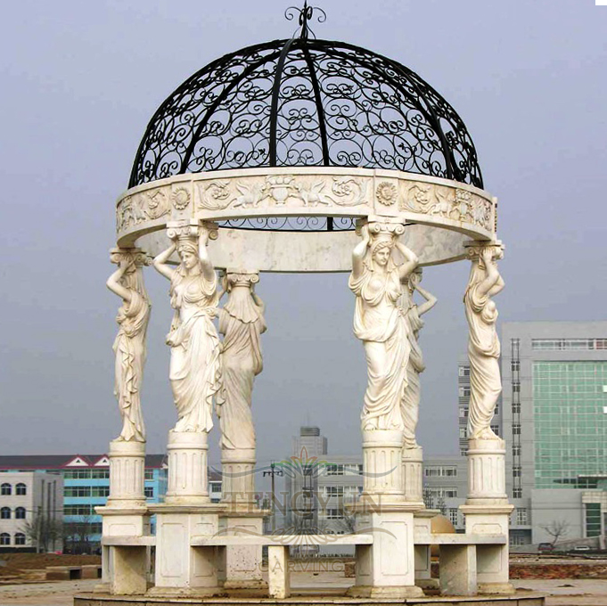 Round Stone Gazebo: A Symphony of Design and Function