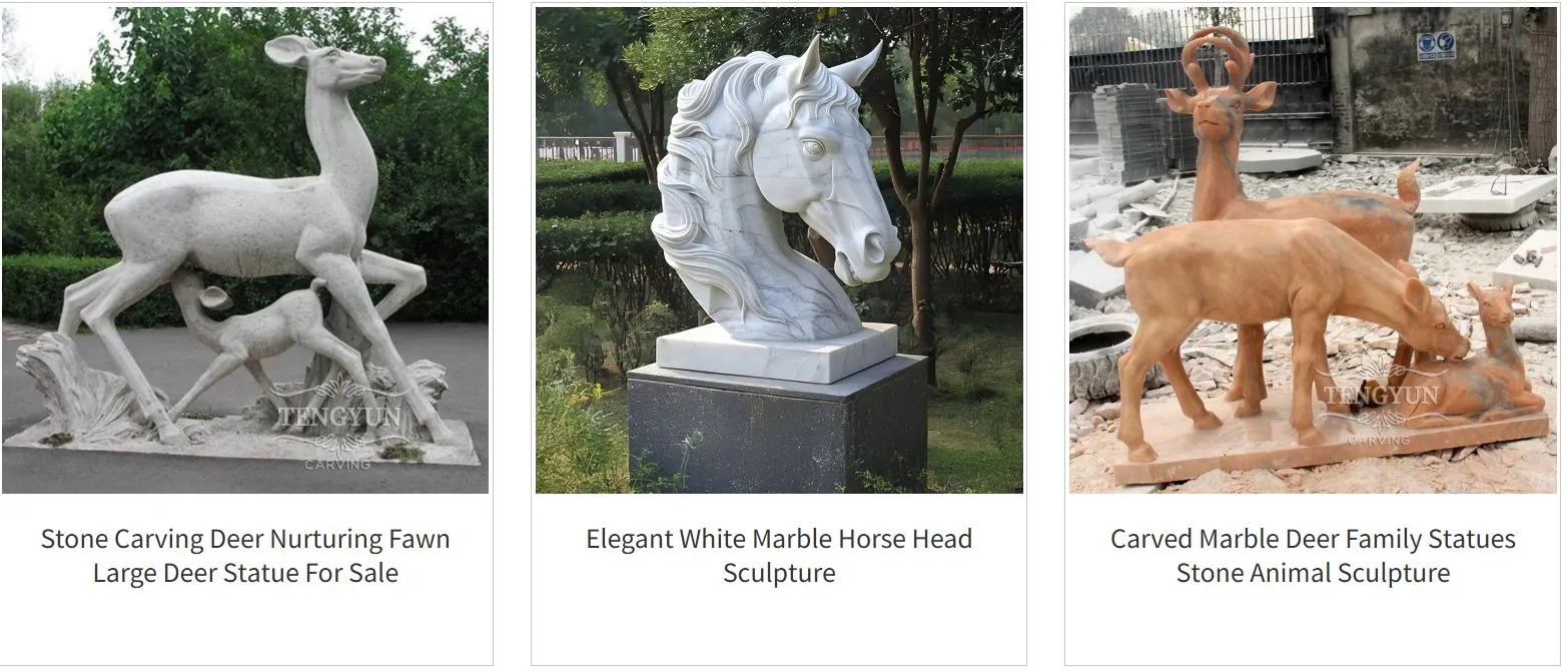 Stone Sculptures for Sale Made of Granite