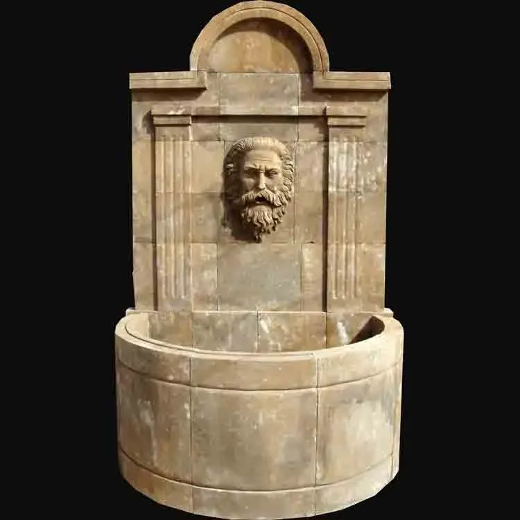 Factory Direct Custom Stone Wall Fountains with Worldwide Shipping