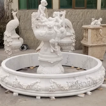 Outdoor Fountains Enhance Garden Aesthetics